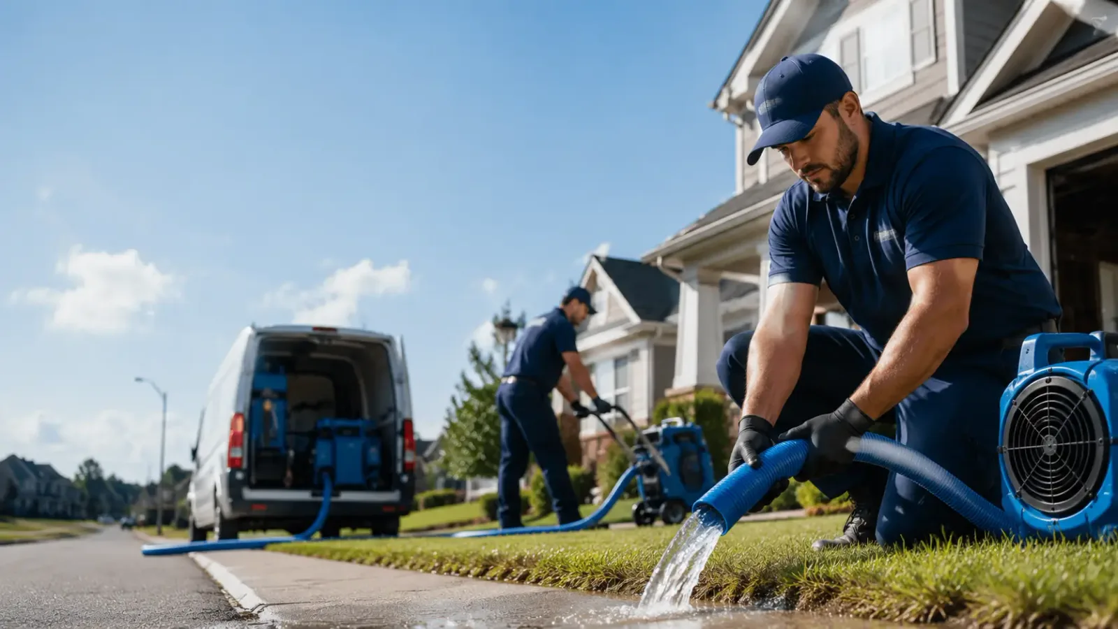 Flood Damage Restoration in Kenefic, OK